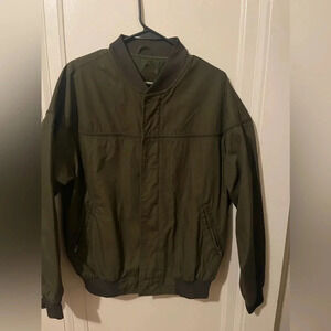 Original Windbreaker men's 80s/90s forest green jacket size medium
